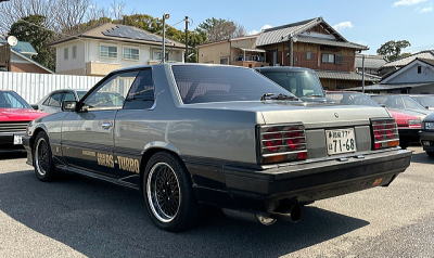 日産スカイラインR30 RS-TURBO 国産本革・長財布